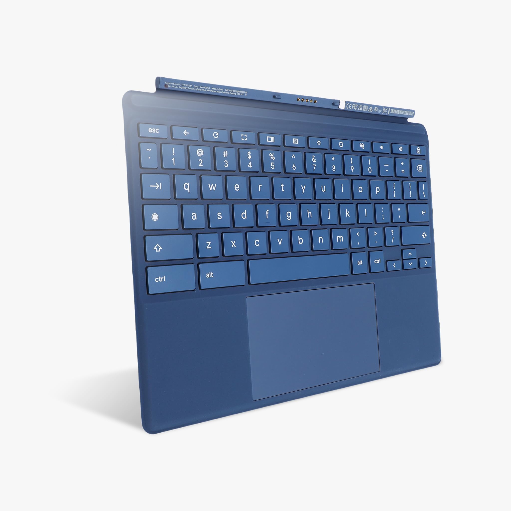 LICAEVEY TPN H101K Bluetooth Klawiatura dla Chromebook X2 Tablet z Ekranem Dotykowym, Układ Qwerty US Portable Klawiatura z Touchpad, na podróż biznesową podróż