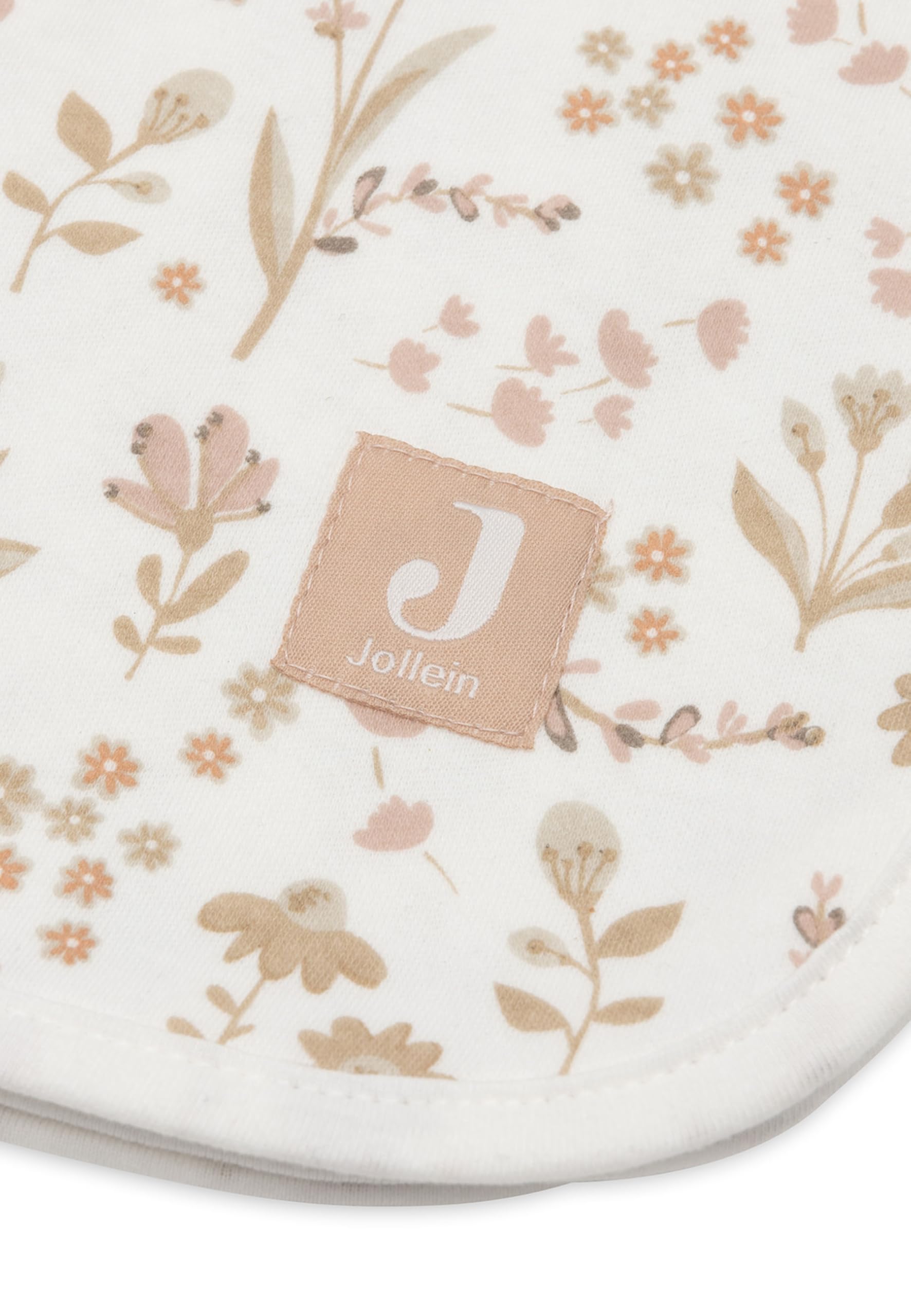 Jollein Bloomy kocyk niemowlęcy z dżerseju – 75 x 100 cm – 100% bawełna – do kołyski dla niemowląt – 1.0 TOG – certyfikat Öko-Tex – miękki dżersej