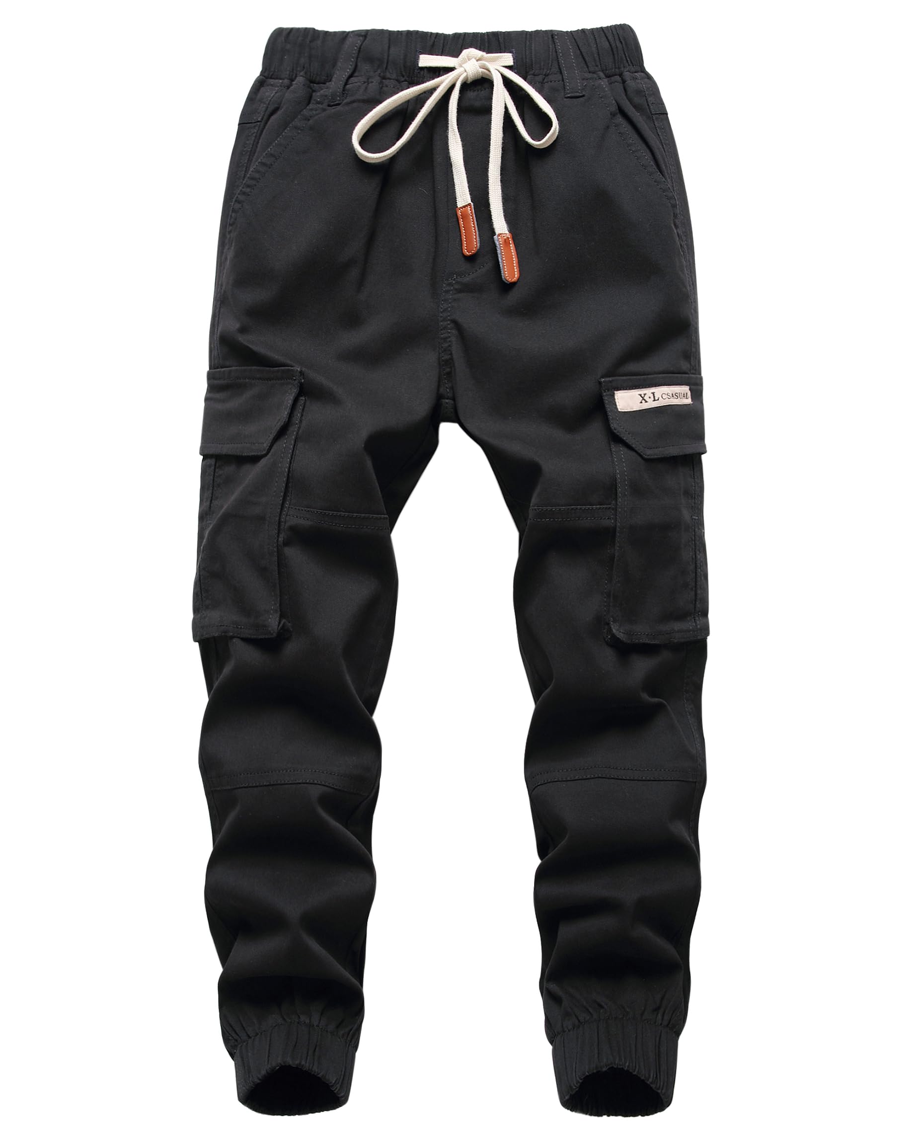 Pantalones Cargo para Niños YoungSoul con Cintura Elástica Jogger Casual