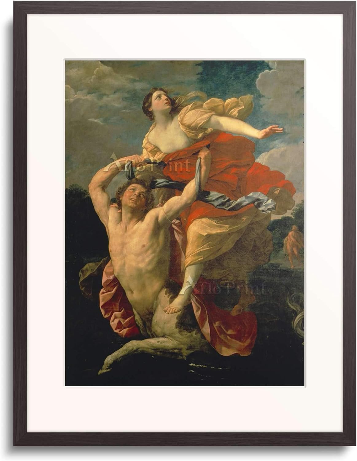 Amazon グイド レーニ ケンタウロスのネッソスに誘拐されるディアネイラ Nessus Entfuhrt Deinaeira 16 1621 額装アート作品 アートフレーム ポスター オンライン通販