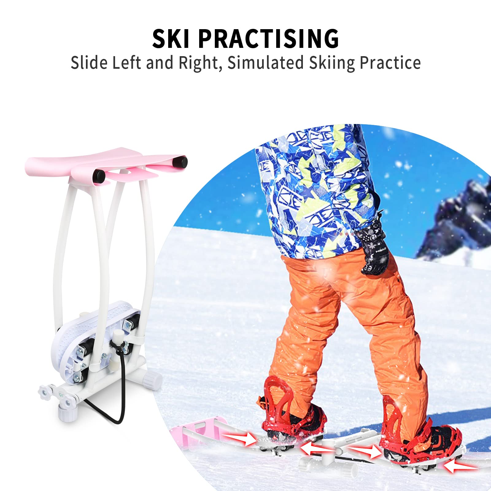 Amazon | TAYUQEE脚エクササイズ機器 - 女性用トレーナースキー