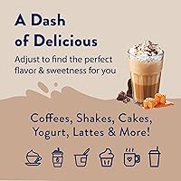 Vista 177 de Jordan's Skinny Syrups - Caramelo de mantequilla, jarabe saborizante sin azúcar, botella de 25.4 onzas (paquete de 1)