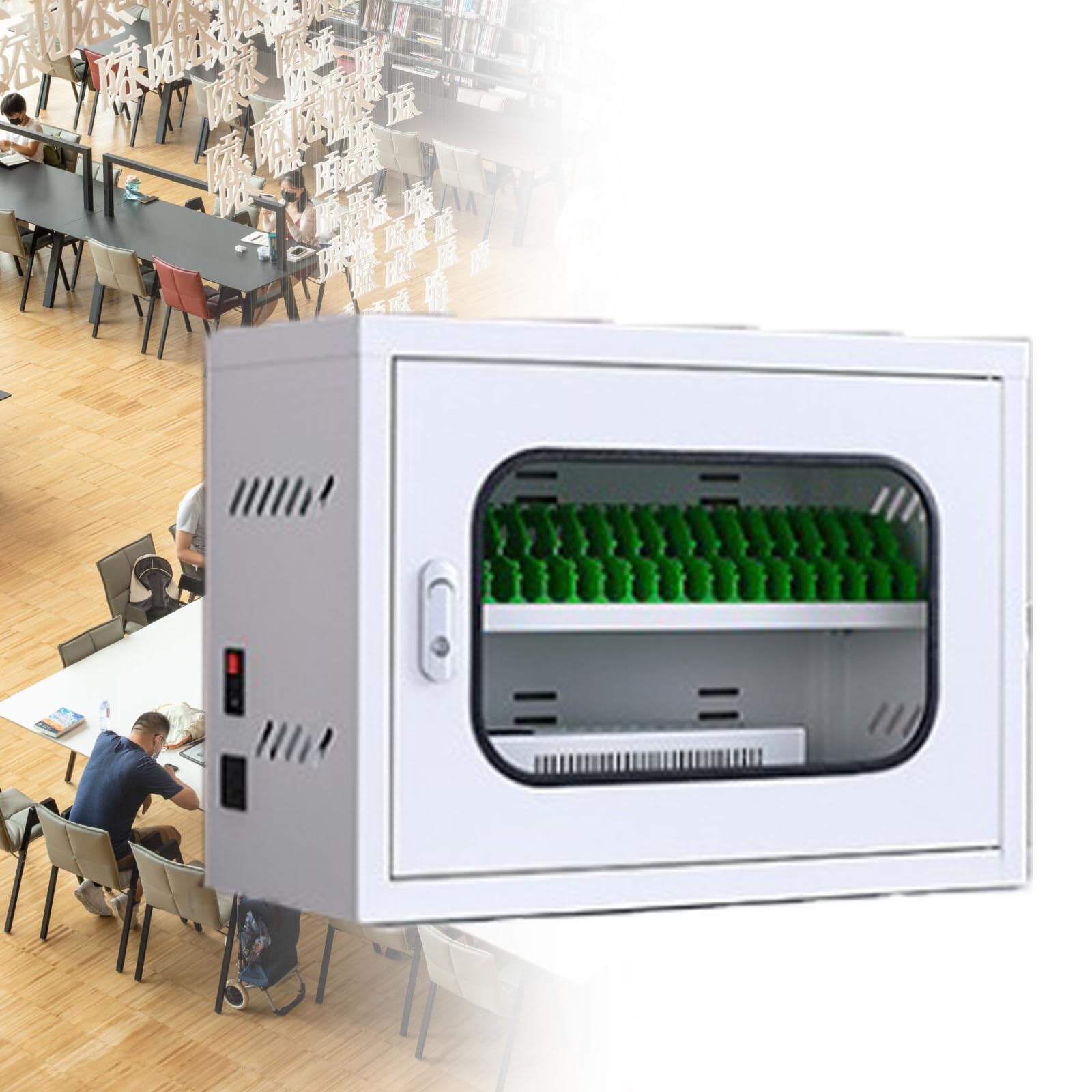 GTHTUHFD Cell Phone Usb Charging Station Lockers - Mobile Phone Charging Cabinet,Rechargeable Cell Phone Locker Storage Charging Station For Events,Schools,Offices,50Slots-50,20Slots