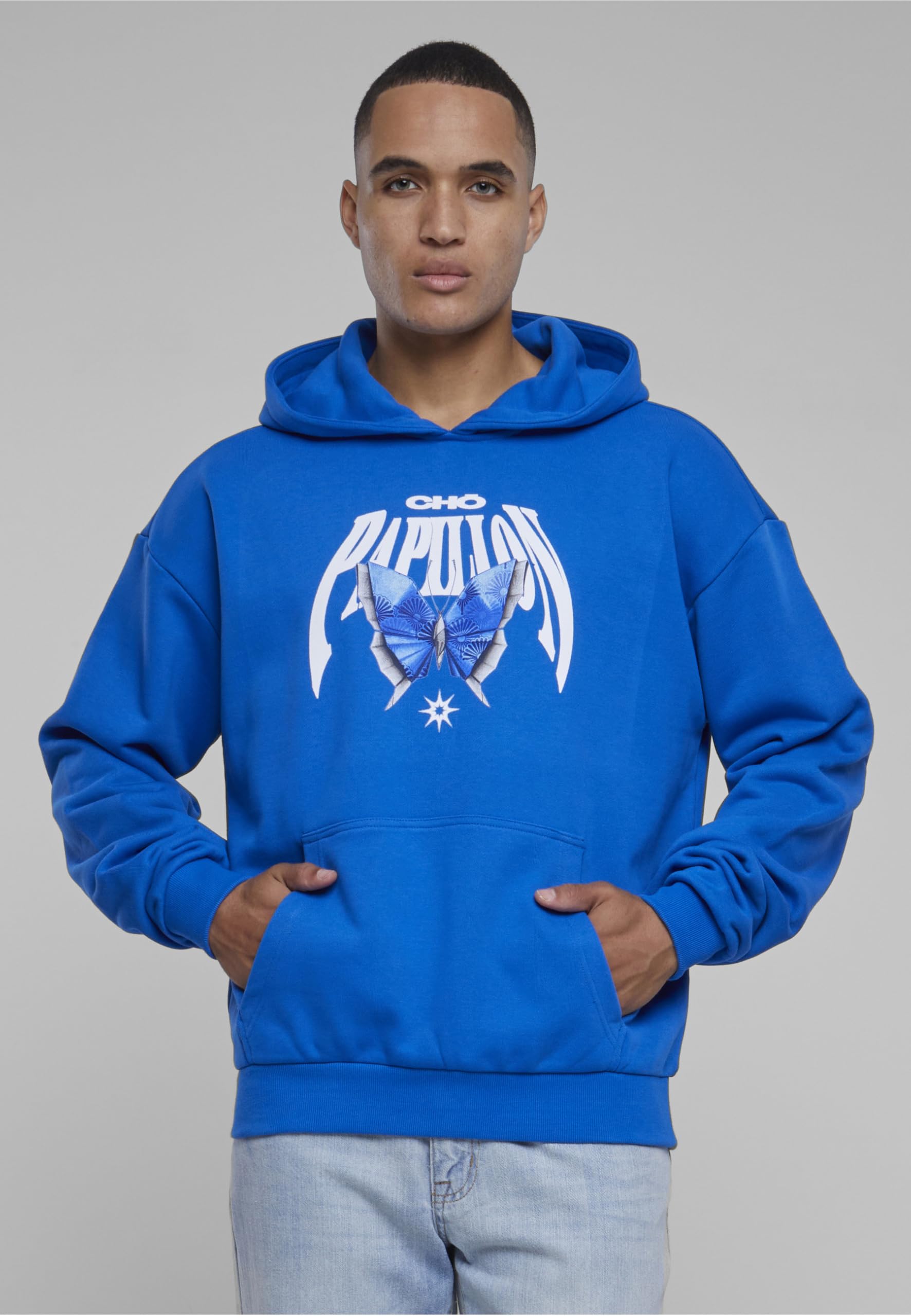 Mister tee Mt2618-origami Heavy Oversize Hoodie Sudadera con Capucha Hombre