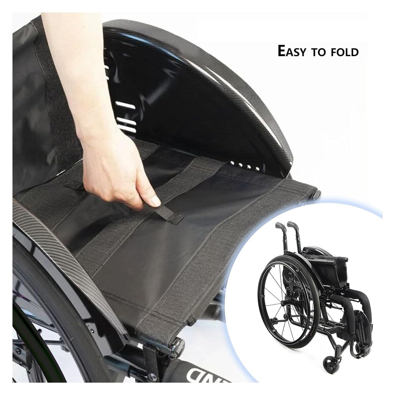 Silla De Ruedas Plegable Sillas De Ruedas Deportivas Y De Ocio For Adultos, Silla De Ruedas De Transporte, Silla De Ruedas Deportiva Ultraligera Y Plegable Todoterreno, Silla De Ruedas Manual Portátil