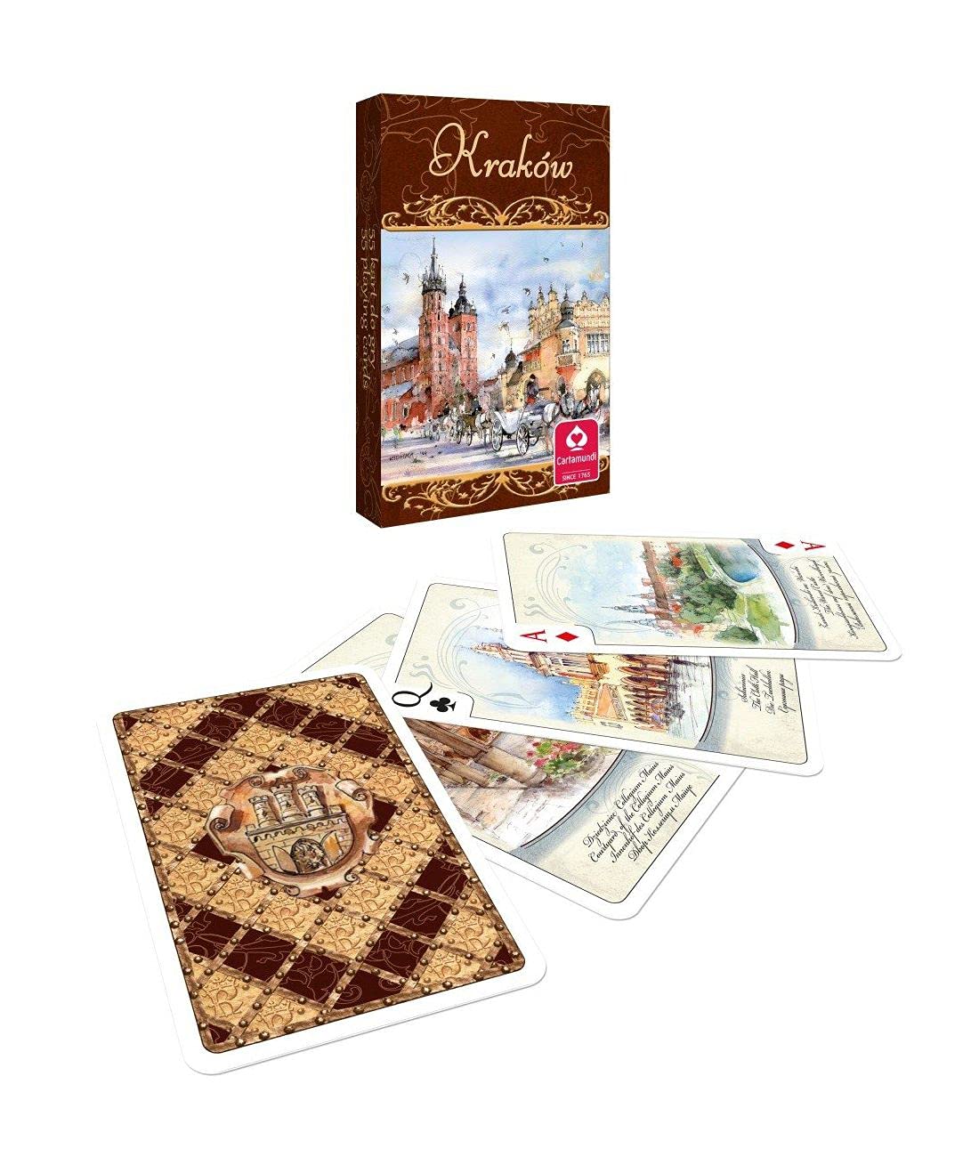 Kraków Akwarele talia 55 listków