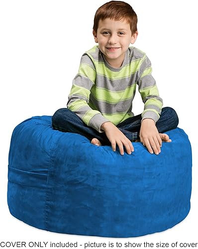 Miniatura 250 de Chill Sack - Funda para puf Recambio de bolsa de frijol de 100 l,Paquete de dos bolsas de repuesto Eps de 100l,Recambio de bolsa de frijol de 75