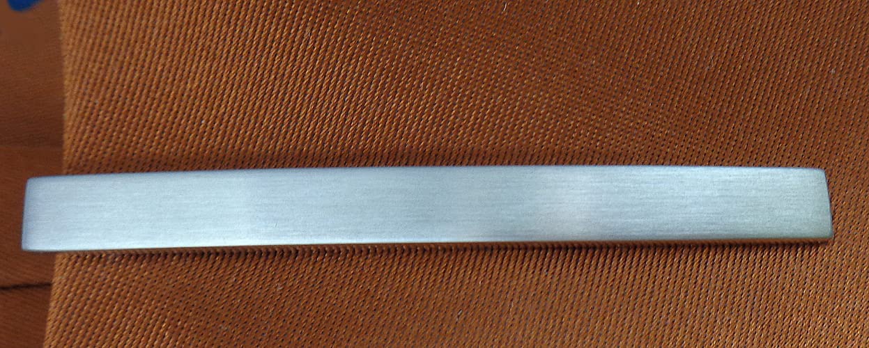 SET Manschettenknöpfe Krawattenklammer Krawattennadel schlicht elegant silbern matt plus Geschenkboxen