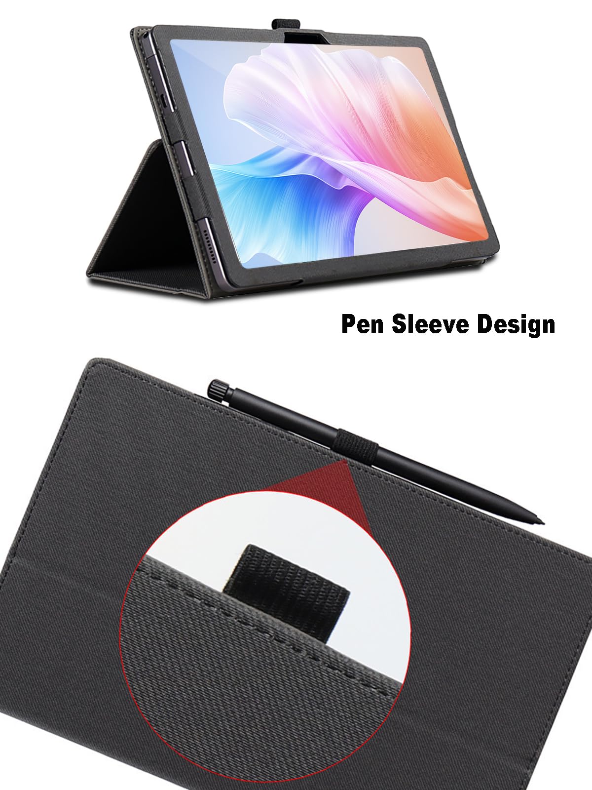 Buy DOOGEE T40 Pro Case With Pencil Holder, Stand & Wrist Strap At OneTech Gadgets