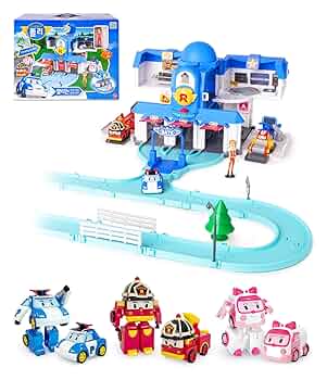 ロボカーポリー　まとめ売り　18点セット　車 Amazon.co.jp: ロボカーポリー（RobocarPoli）レスキュー変身