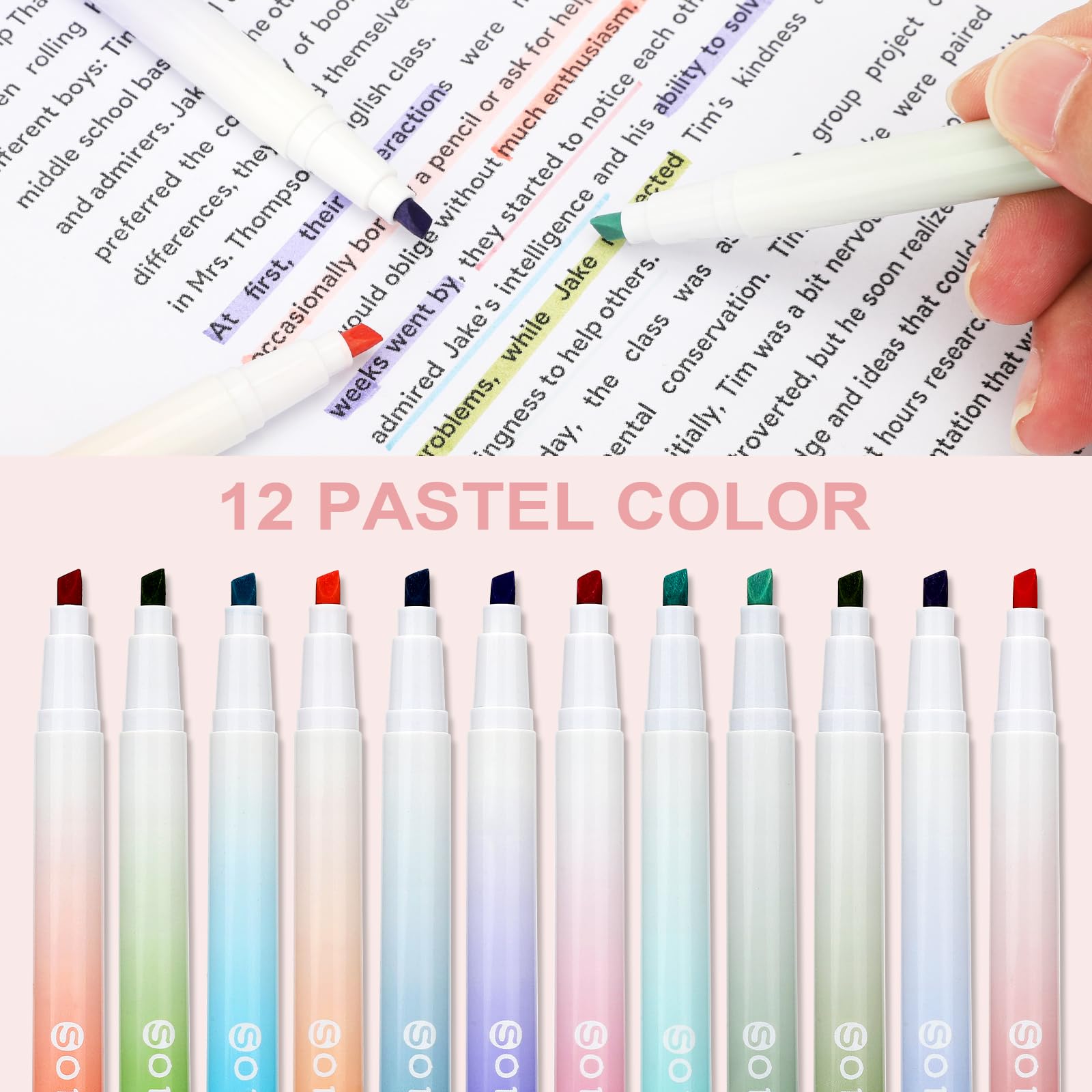 BBLIKE Penne Cancellabili Blu 12 Pcs - 0,5 mm Penna Gel BBLIKE Penne Cancellabili Blu 12 Pcs - 0,5 mm Penna Gel