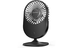 Rechargeable Desk Mini Fan - The Perfect Portable Cooling Solution!