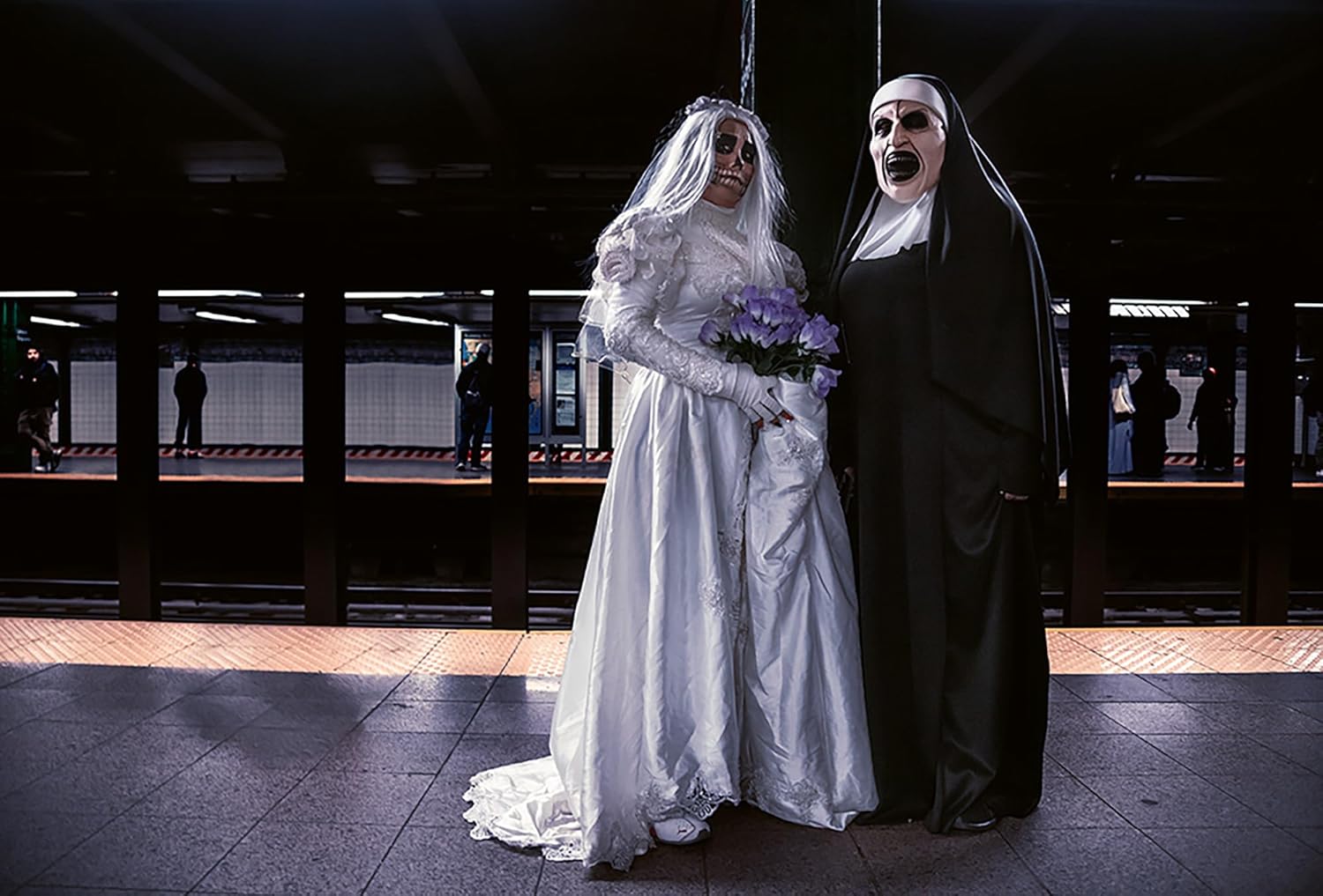 Halloween Underground: New York Subway Portraits      Hardcover – August 28, 2023