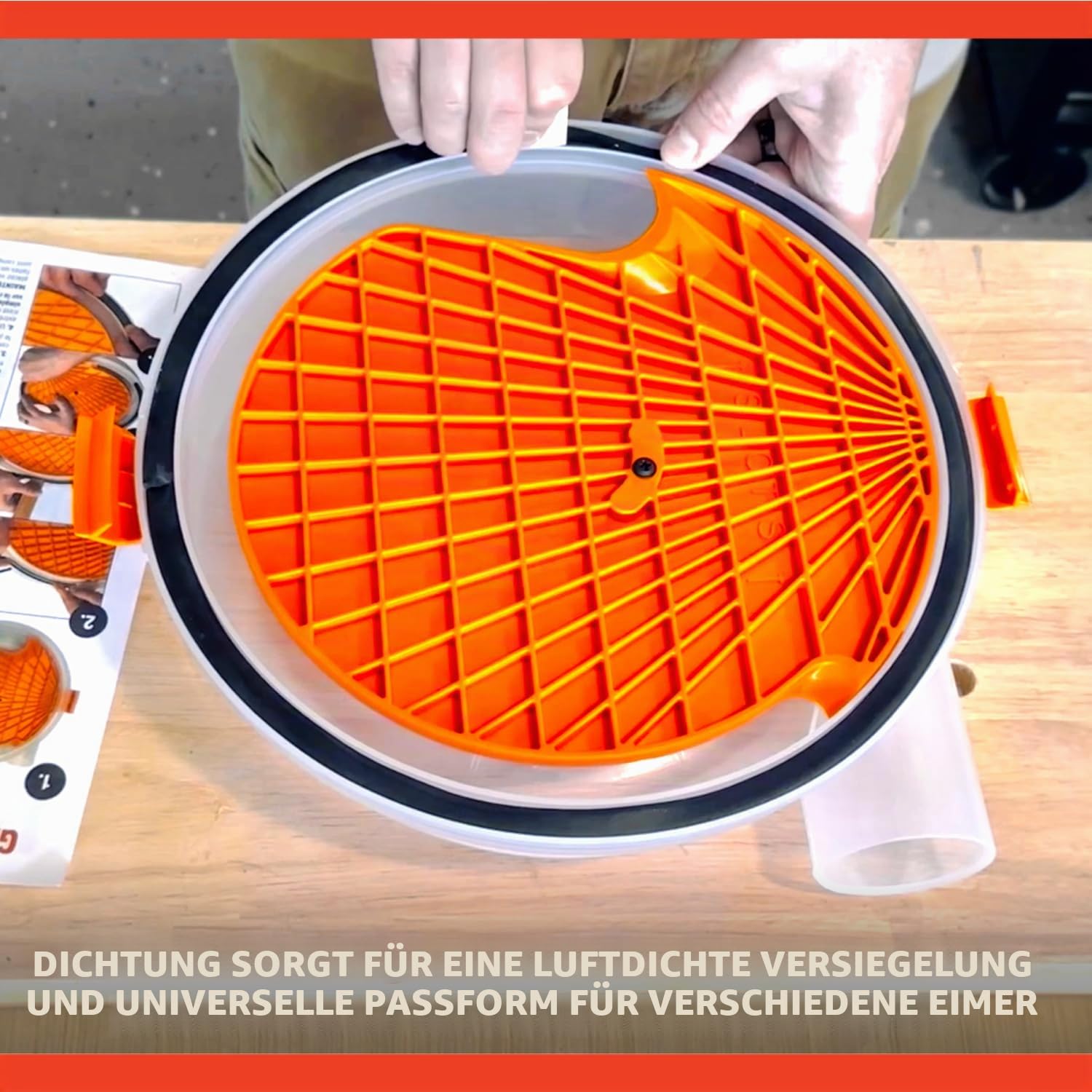 Dustopper PRO-Upgrade-Kit (Ellbogen und Schlauch separat erhältlich) +99% effizienter Zyklon-Staubabscheider mit niedrigem Profil, lässt Sich an vorhandene 6,4 cm Schläuche und Armaturen anschließen.