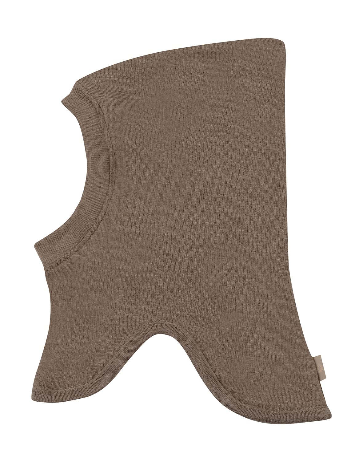 DILLING Children's Balaclava - Organic Merino Wool Brown Melange One Size