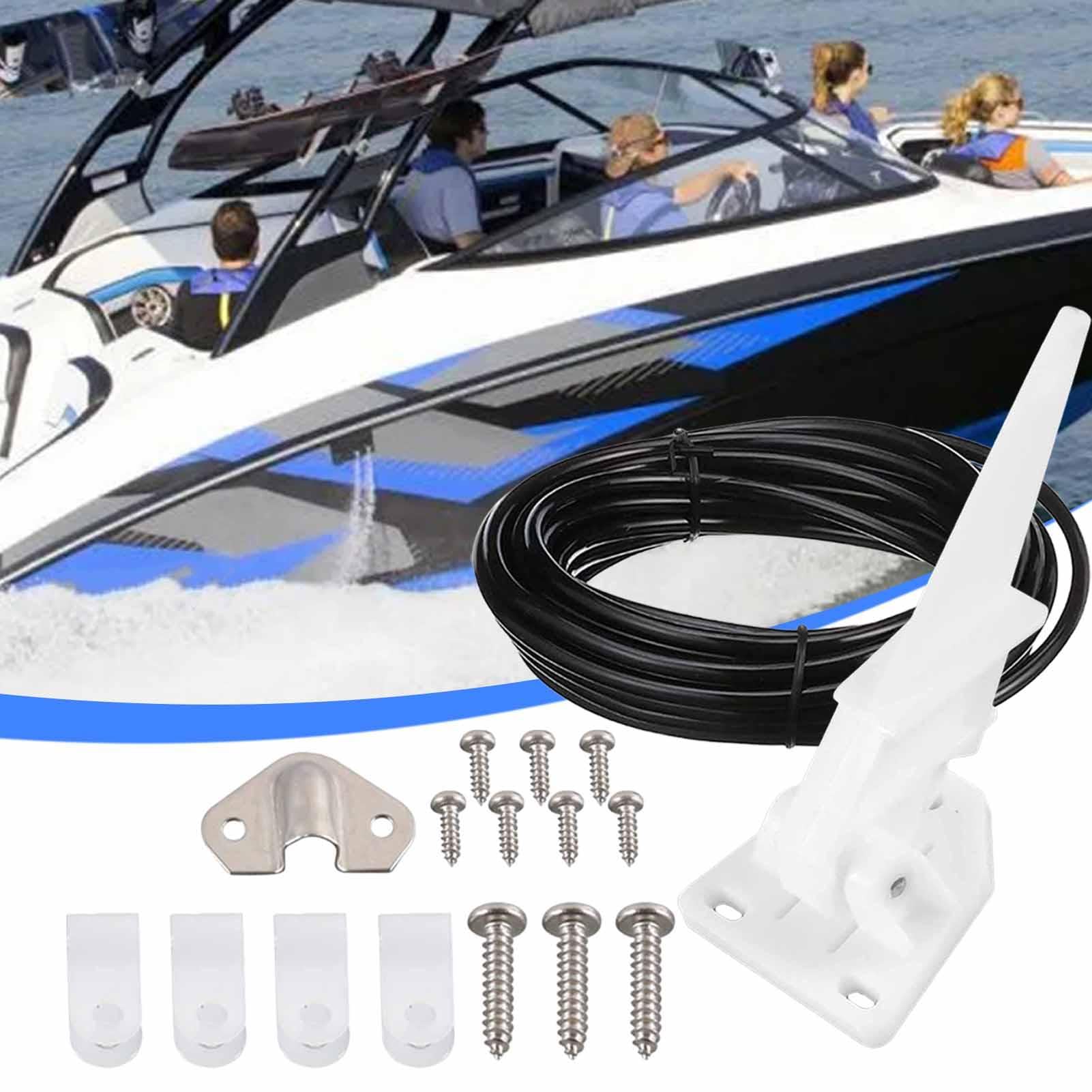 Pitot Tube Kit Für Boote Für Boote, Automatische Kick-up-Röhre, Tachometergeschwindigkeits-Kit Zum Sorgfältigen Lesen | Messen Sie Bis Zu 80 Km/H Pitot Kick-up Pipe Kit