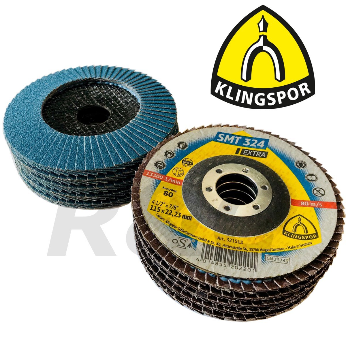 Grinding Discs Klingspor SMT974 Ceramic Flap Disc Grinder Discs