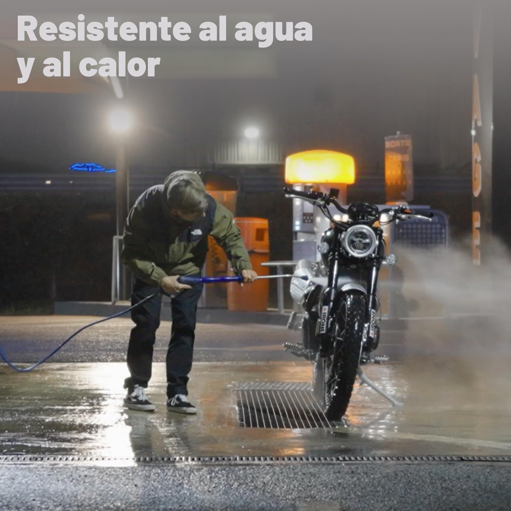 IPONE - Grasa Mecánica Moto - Waterproof Grease - Resistente al Agua - Anti-Desgaste - 200g