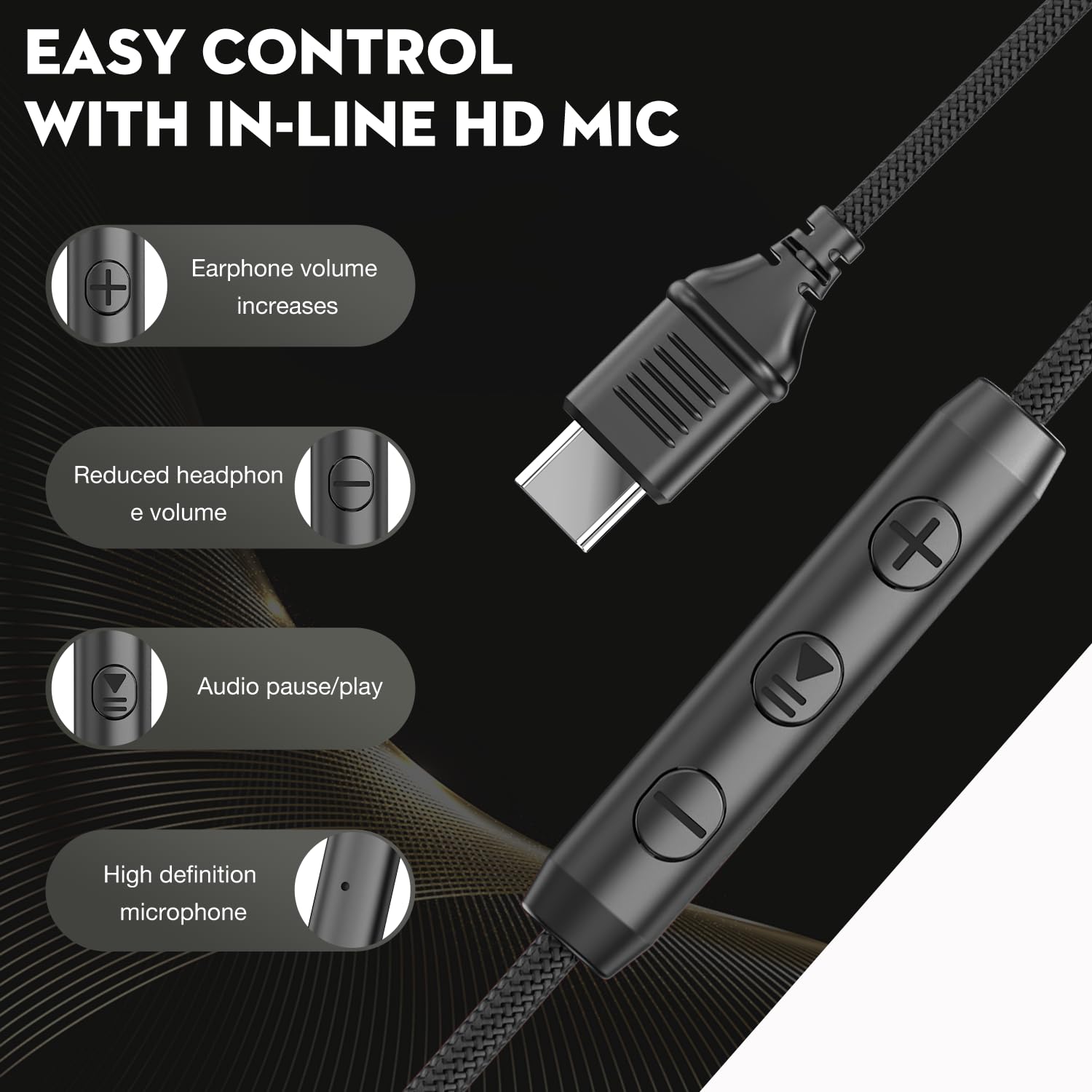 INF USB-C naar 3,5 mm adapter voor hoofdtelefoon en oplader Adapter INF USB-C naar 3,5 mm adapter voor hoofdtelefoon en oplader Adapter