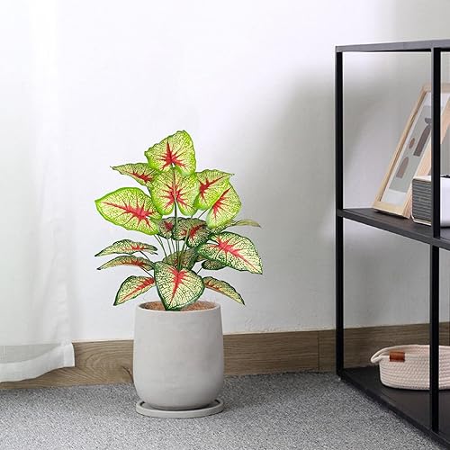 Miniatura 5 de Palma areca artificial, palmera tropical falsa en maceta, plantas grandes de seda sintética en maceta para interiores y exteriores, casa, oficina,