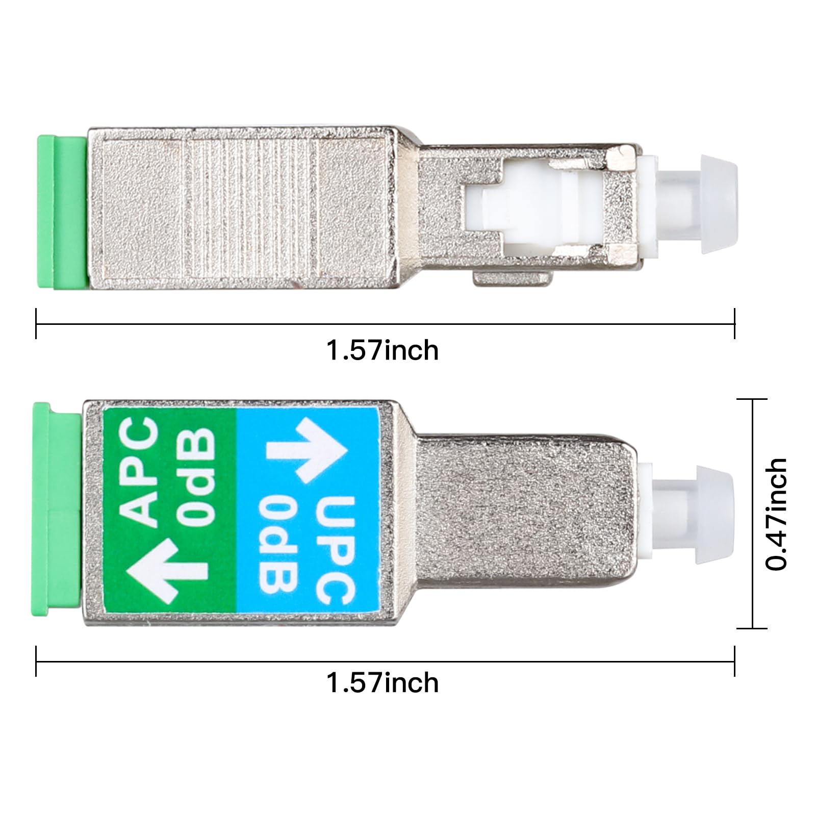Sc Apc Fiber Cable SC/UPC To SC/APC Fiber Optic Adapter - Singlemode ...