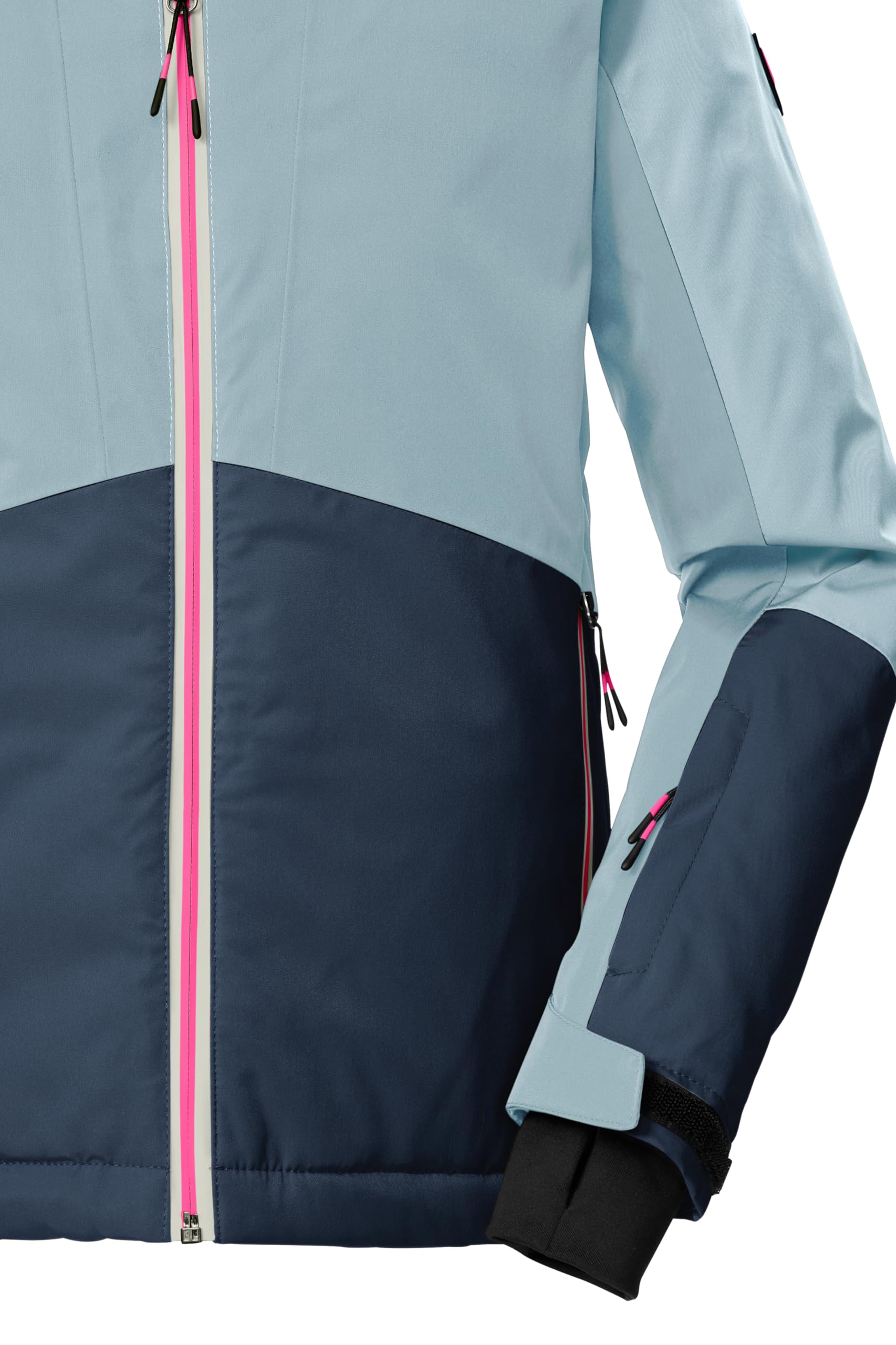 Killtec Mädchen Ksw 196 Grls Ski Jckt Skijacke/Funktionsjacke mit Kapuze und Schneefang