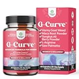 Natures Craft G-Curve Butt and Breast Enhancement Pills - Herbal Enhancer May Support Body Sculpting Curves with Saw Palmetto Extract Horny Goat Weed for Women *Results Vary 60 Count