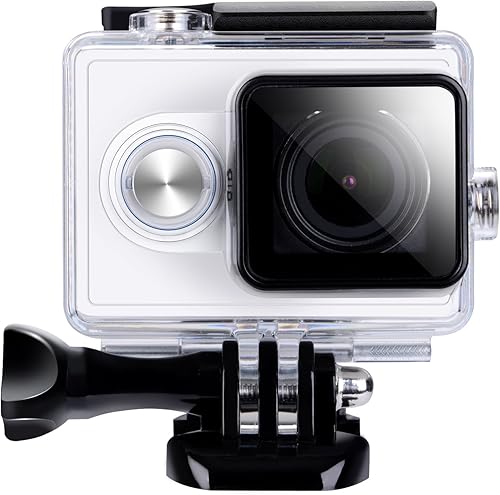 Miniatura 4 de Suptig Funda impermeable subacuática Carcasa protectora impermeable para cámara de acción Yi Xiaoyi Yi Cámara de Acción Xiaomi Yi Cámara de Acción