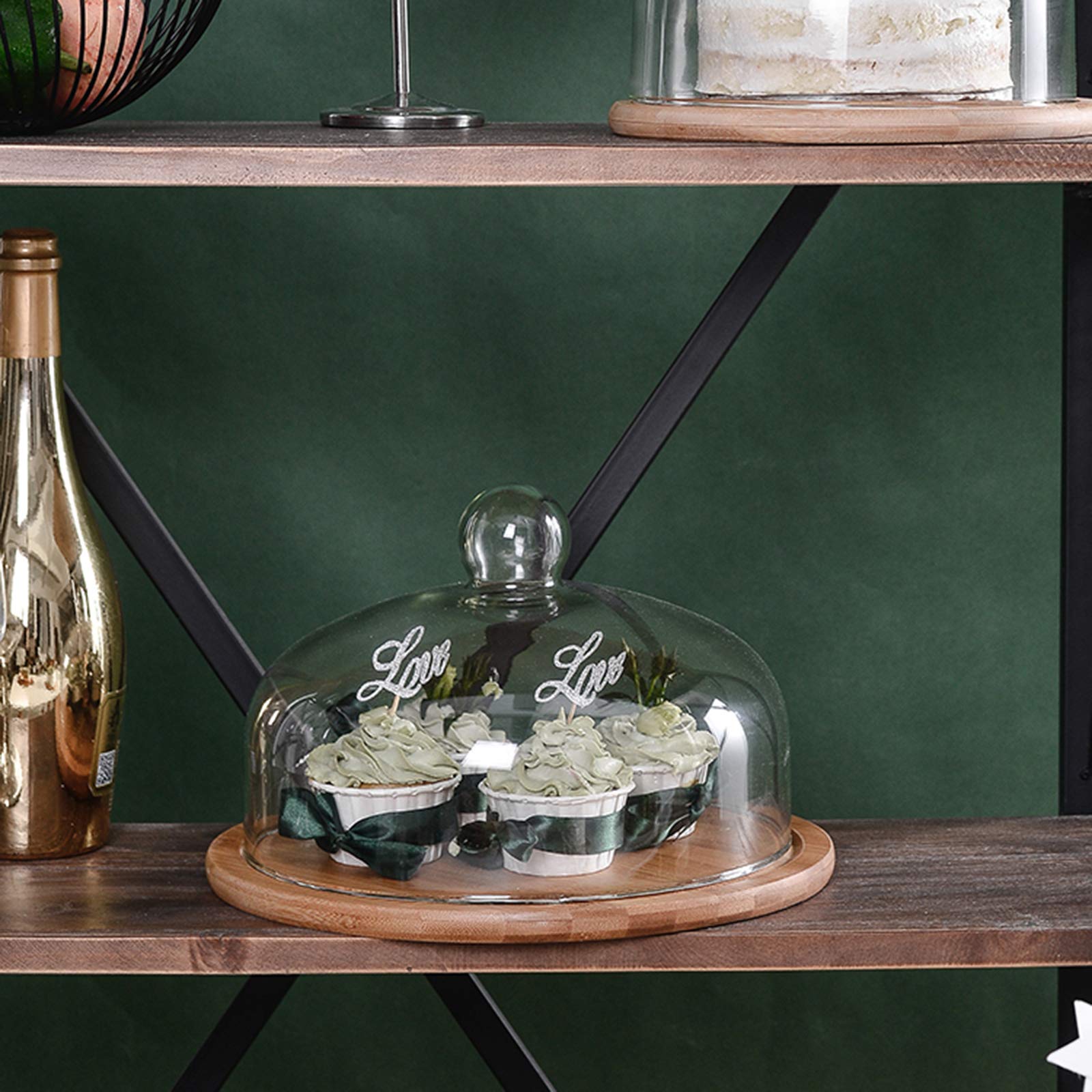 アンティーク ナチュラル ケーキドーム フードカバー ハグオーワー 雅