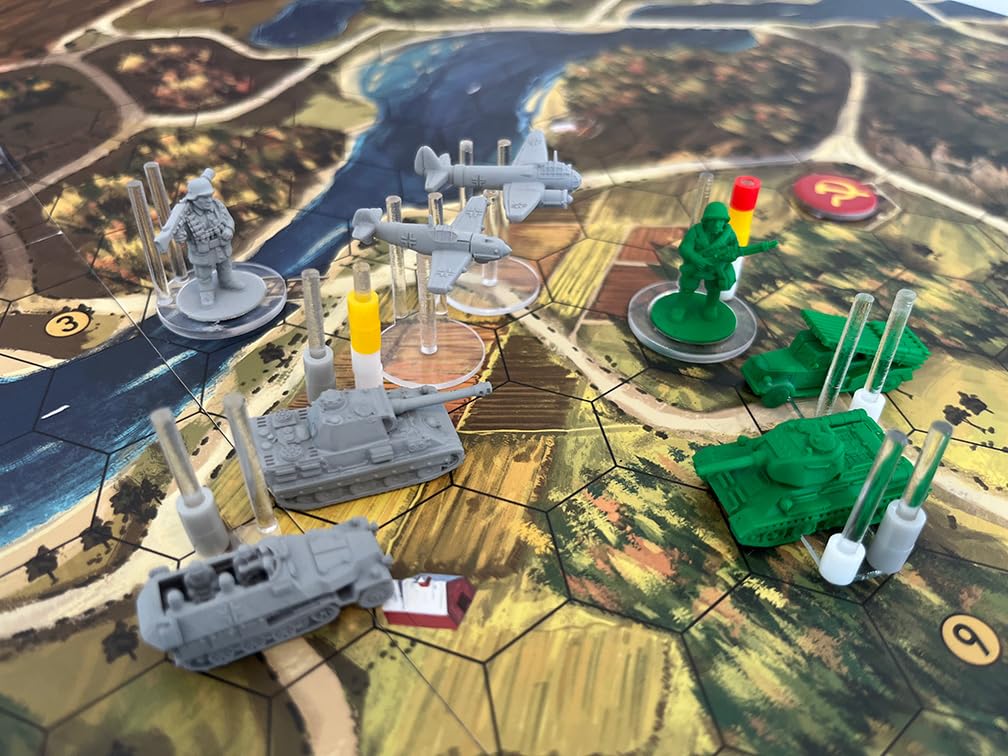 Aces & Armor, Gra planszowa z miniaturkami wojennymi z II Wojny Światowej, Strategia, Od 14 lat, 1-4 graczy, 1-2 godziny czasu gry