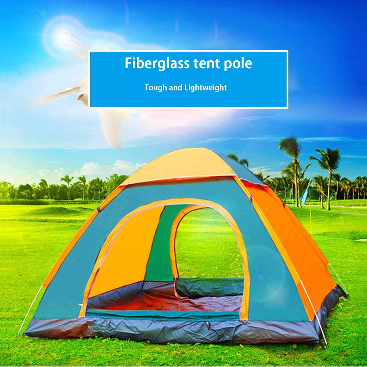 Tenda BAJIE 1~4 persone Tenda da campeggio automatica per famiglie all'aperto Tende da campeggio facili da aprire Tenda ultraleggera istantanea Portatile