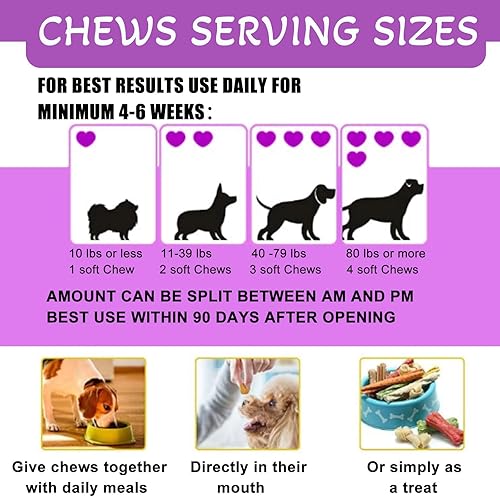 Miniatura 6 de Probióticos para perros, probióticos para perros y enzimas digestivas, salud y apoyo inmunológico. Alivia el estreñimiento, el mal aliento, la