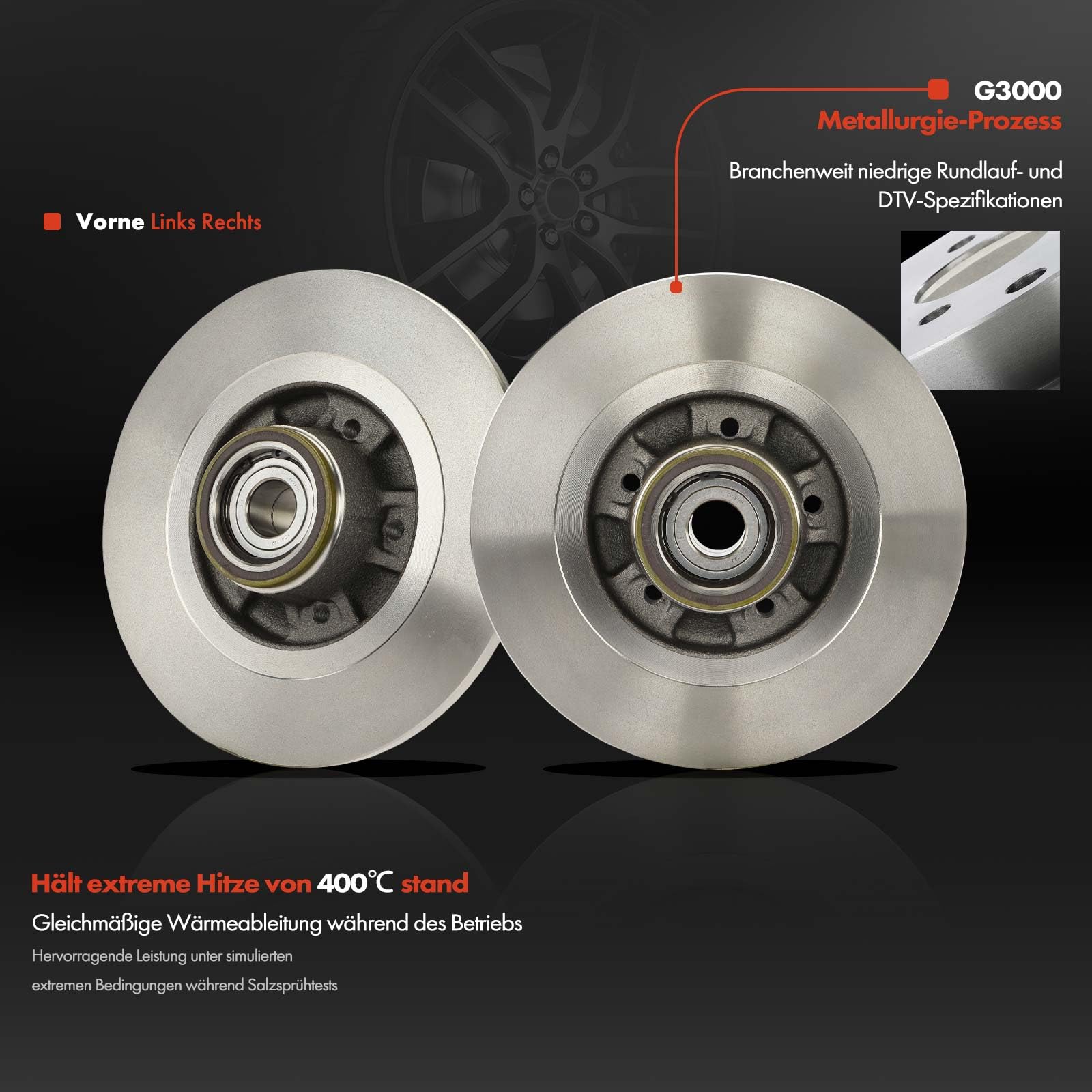 Frankberg Discos y pastillas de freno traseros de 274 mm 7701209869 | Compatible con: K.a.n.g.o.o/Grand K.a.n.g.o.o KW0/1, K.a.n.g.o.o Express FW0/1, K.a.n.g.o.o Be Bop KW0/1