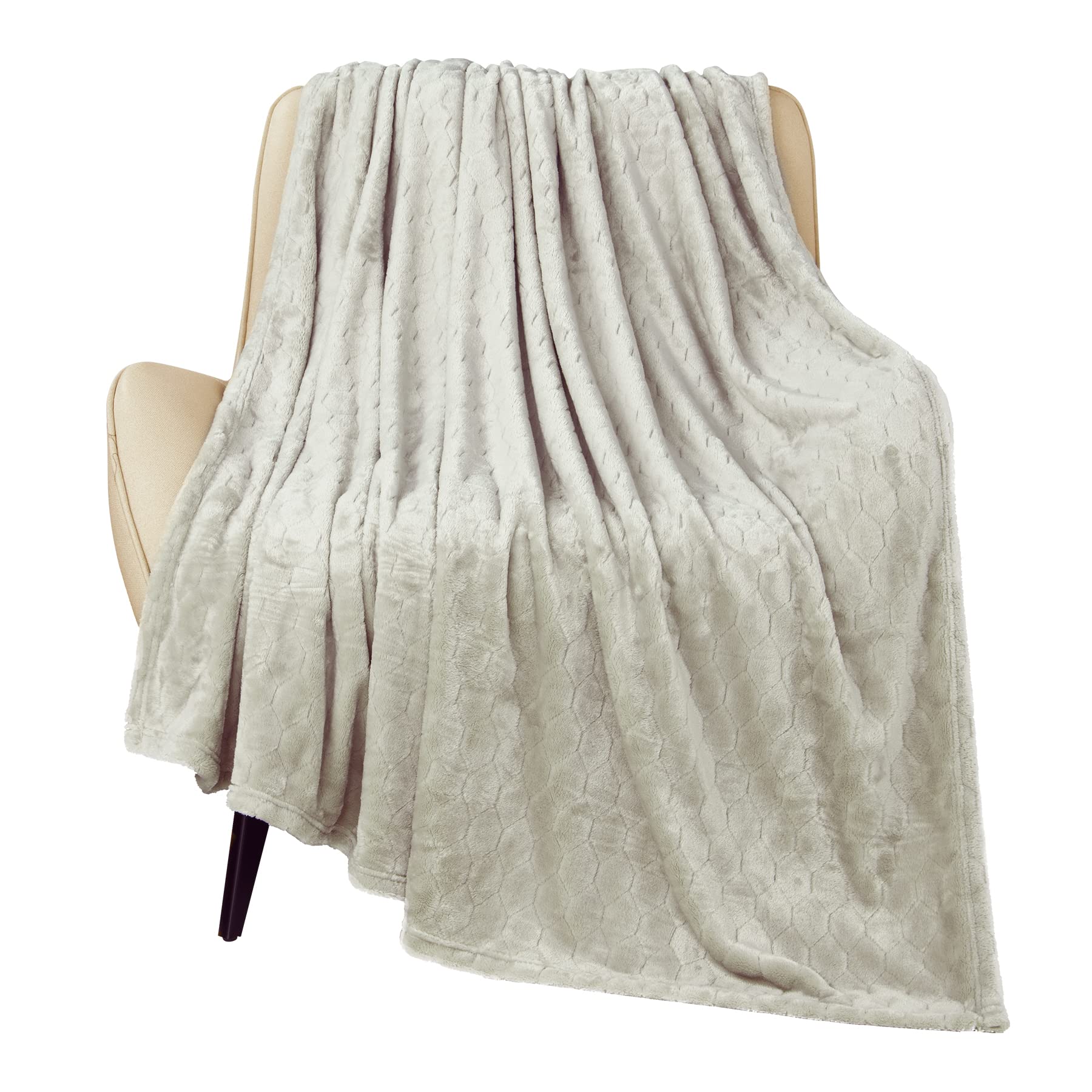 TOONOW Fleece Blanket Super Soft Cozy Throw Blanket 50" x 60"