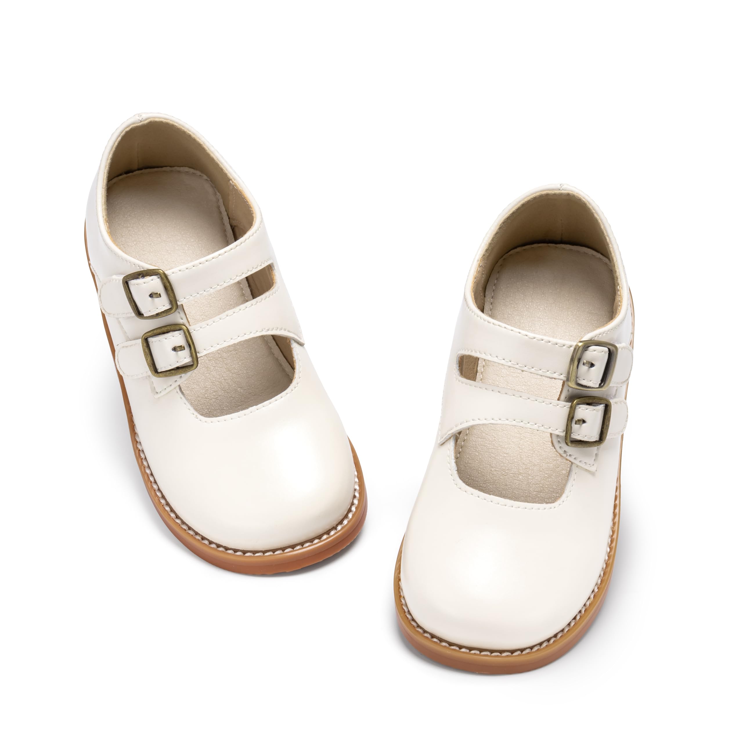 ESTINE Toddler Kids School Uniform Oxford-Little Girls Dress Party Shoes