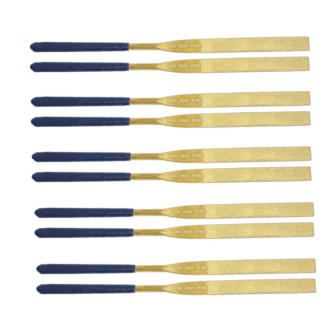 Aexit 4.5mm x hand operated tools 180mm Craft Making Hand Tool Flat Equalling Files 10 Pcs Model:56as409qo183