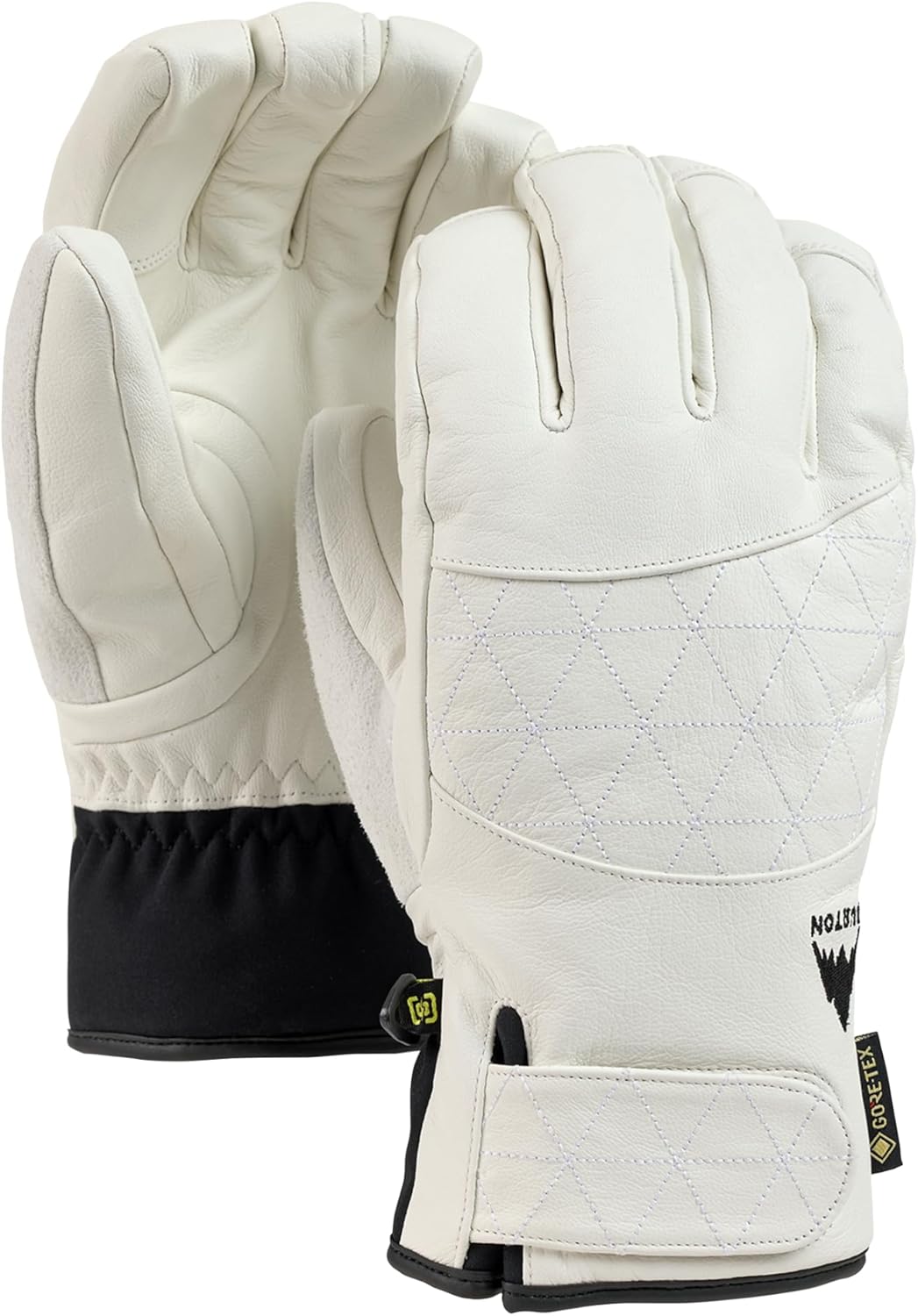 Burton Women’s Gondy Gore-TEX Insulated Leather Gloves – Waterproof Winter Snowboard Gloves with Durable, Flexible Leather