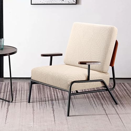 Miniatura 7 de Fuloon Fundas de cojín impermeables para sofá, fundas elásticas de cojín de repuesto para asiento de sofá, fundas de cojín sólidas y lavables para