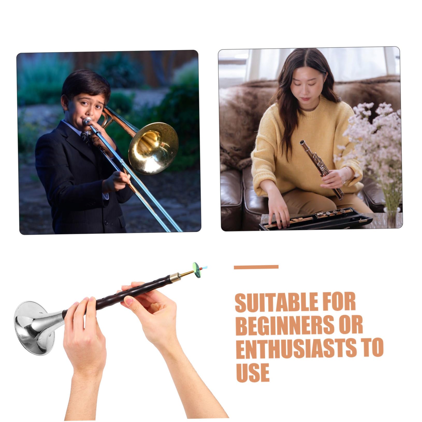 Suona Tragen Einfach zu Leicht und Kupfer Anfänger für Chinesische zu Bedienen Blasinstrument Zufällige Farbe Traditionelle Musik und Übung
