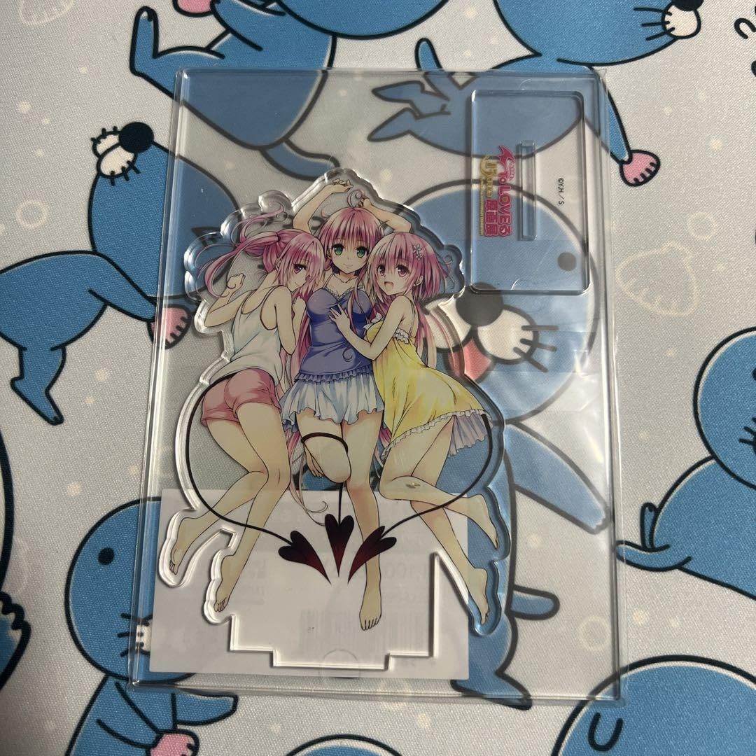 Amazon.co.jp: ToLOVEる 原画展 ララ モモ ナナ アクリルスタンド : ホビー
