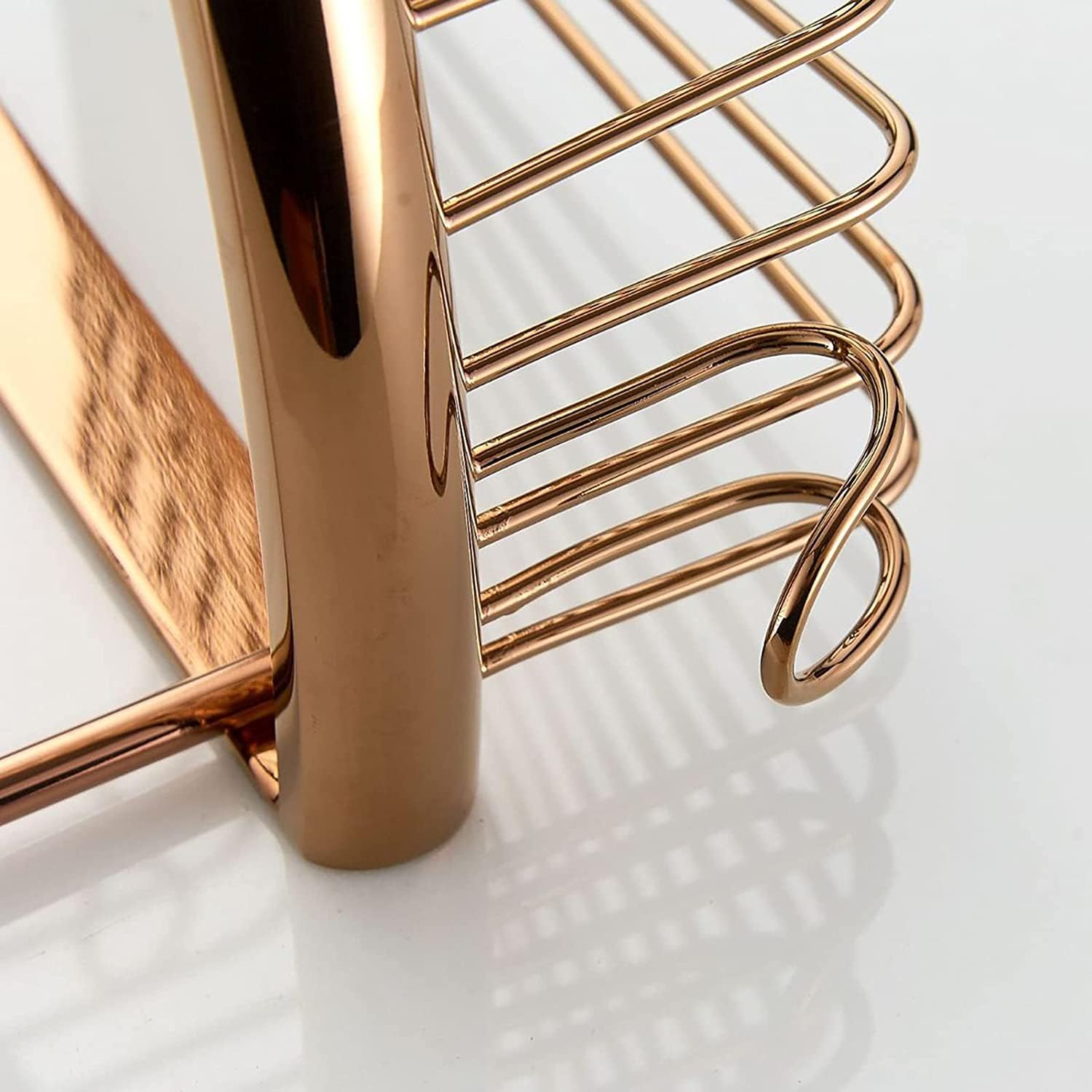 Mensola Bagno Scaffale per Doccia Ad Angolo per Portaoggetti per Bagno A Parete per Dormitorio da Cucina Scaffale Doccia(G)