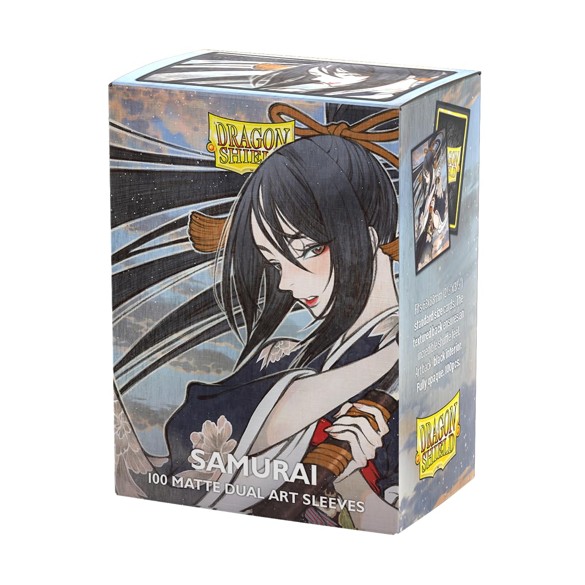 SAMURAI ドラゴンシールド　サムライ　スリーブ 100枚入り　二つ Amazon.co.jp: ドラゴンシールド スタンダードサイズ マットデュアル