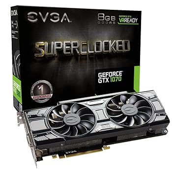 GTX 1070１枚　1070Ti ３枚　1060１枚　ジャンク Amazon.com: EVGA GeForce GTX 1070 SC GAMING ACX 3.0 Black