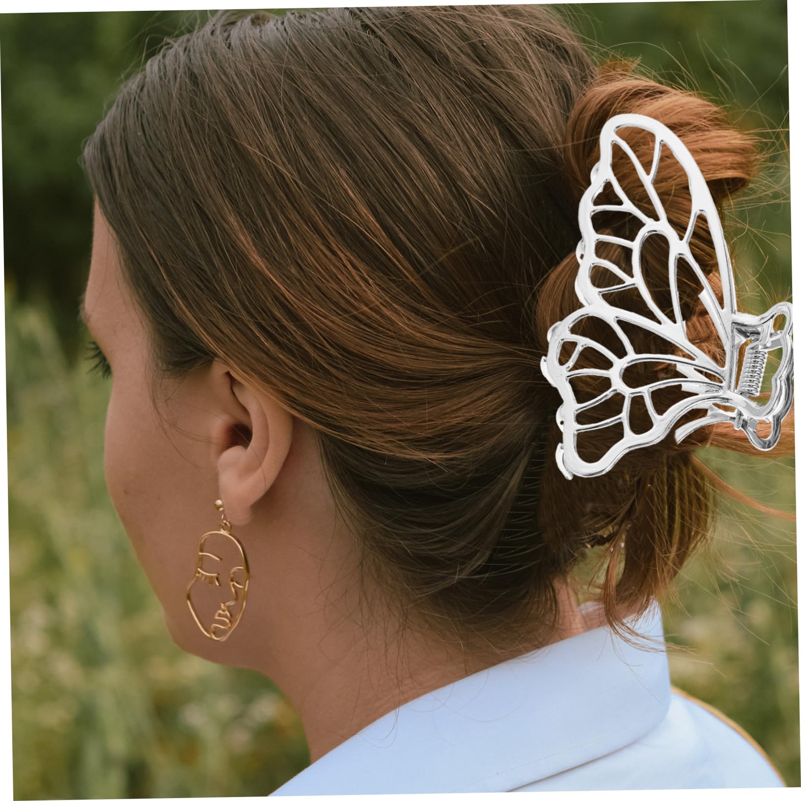 Healeved 25stücke Teiliges Haarklammern Aus Schmetterlings-haarclips Für Dickes Haar Rutschfeste Klammern Für Styling Und Alltag Geeignet Für Sport Büro Und Partys