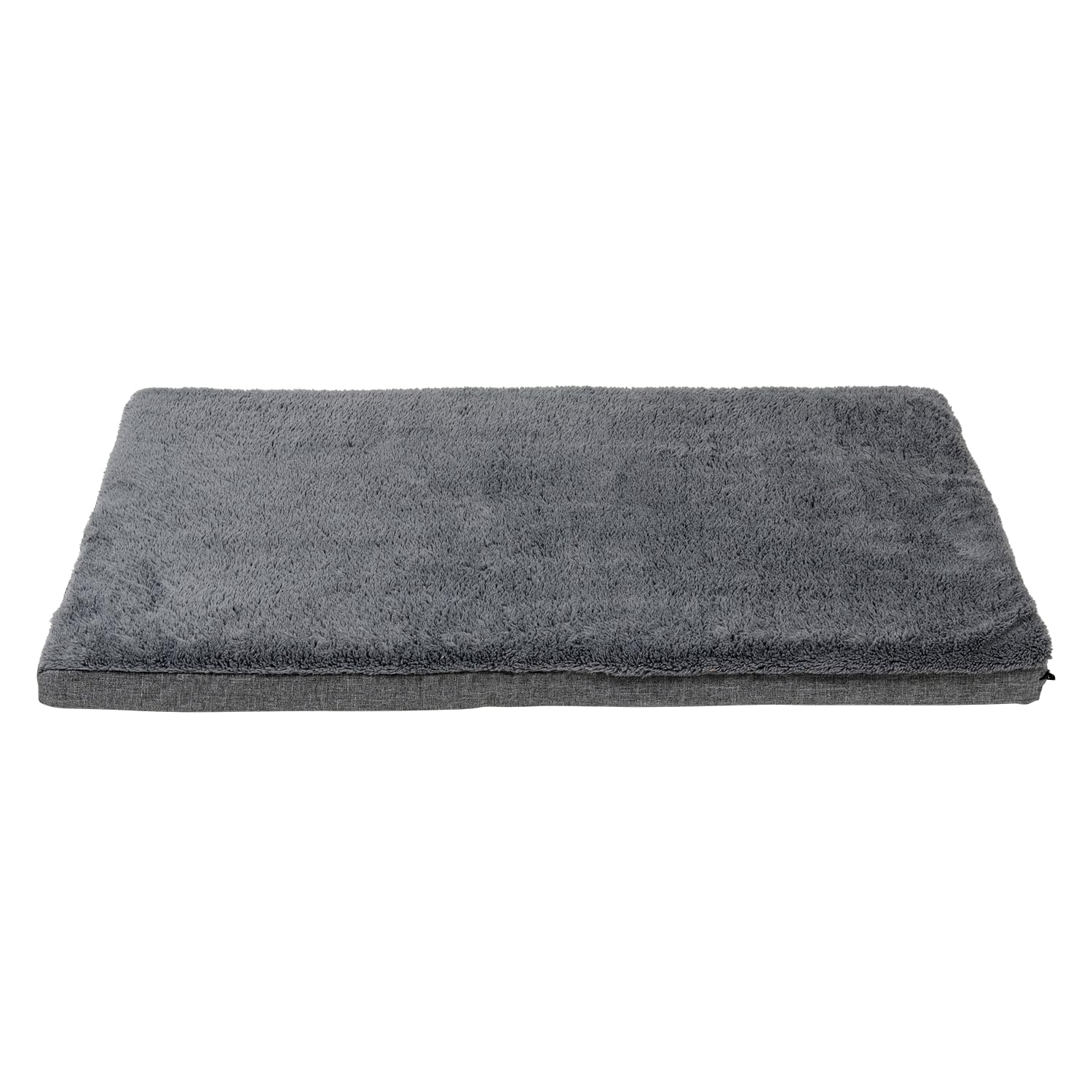JACK AND VANILLA, Orthopedic Waterproof Ergonomic Cage Cushion for Animals, Optimal Comfort, Easy to Clean, Dimensions 88 x 55 x 5 cm, Light Grey, Waterproof Sport Model