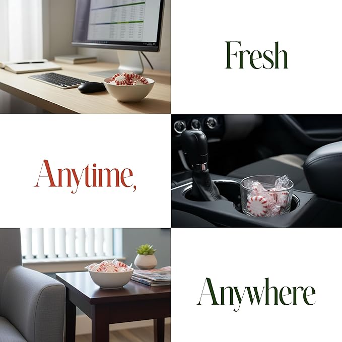 Caramelos Duros de Menta Starlight Zestix, Bolsa de 1 LB (Aprox. 90 Unidades) miniatura 6