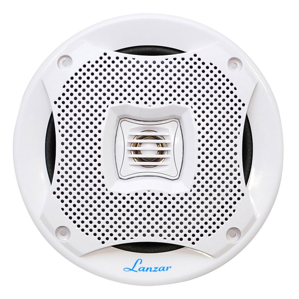 Lanzar AQ6CXW - Juego de altavoces de doble voz (400 W, 16,5 cm), color blanco
