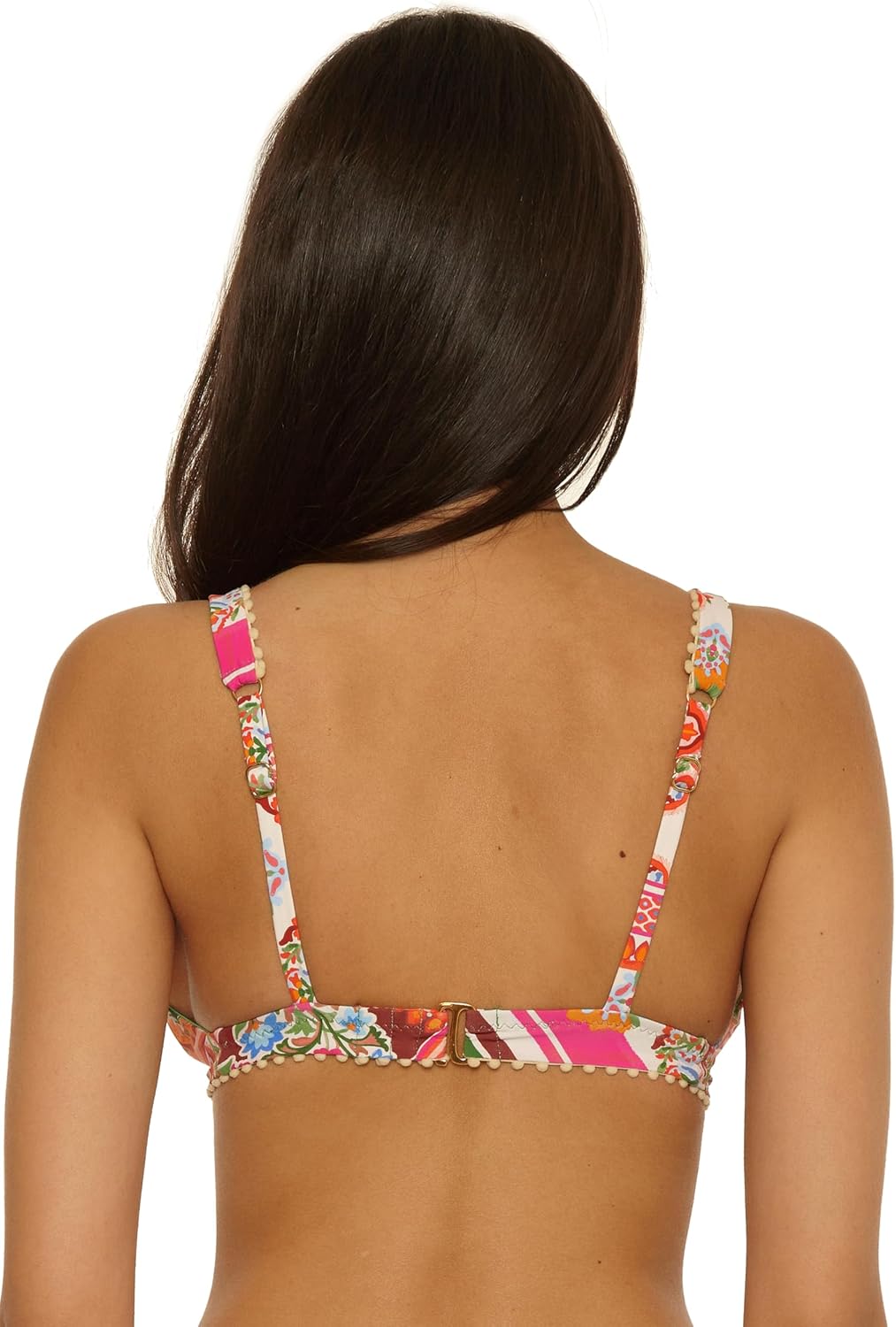Lucky Brand Women's Verona Halter Bikini Top, Adjustable, Swimwear Separates for Women