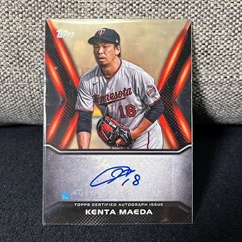 Amazon.co.jp: 前田健太 2022 Topps Baseball 直筆 サインカード