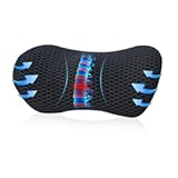 Lumbar Support Pillow, Memory Foam Lumbar Pillow, Back Pillow for Office Chair and Car Seat, Back Support for Lower Back Pain Relief, Back Support Pillow for Sitting, Driving, Traveling